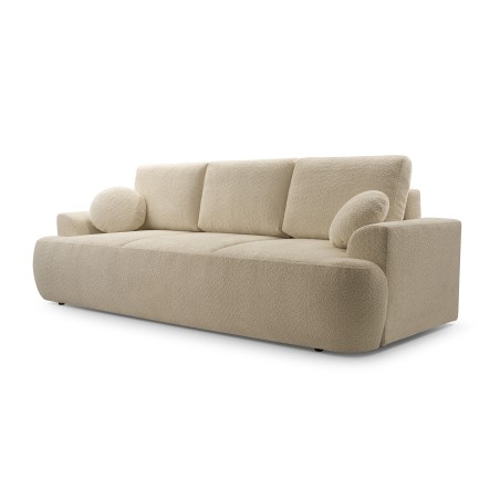 Sofa dwuosobowa VELO wolnostojący z funkcją spania w tkaninie Coral 50