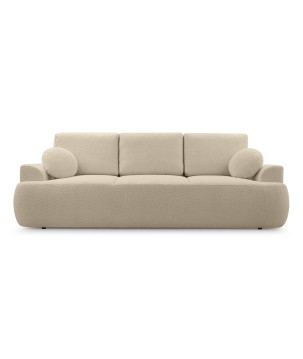 Sofa dwuosobowa VELO wolnostojący z funkcją spania w tkaninie Coral 50