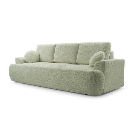 Sofa dwuosobowa VELO wolnostojący z funkcją spania w tkaninie Coral 55