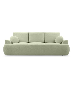 Sofa dwuosobowa VELO wolnostojący z funkcją spania w tkaninie Coral 55