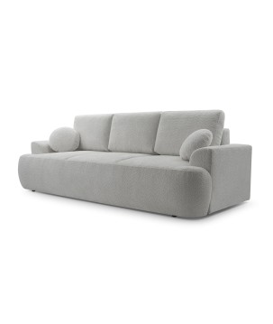 Sofa dwuosobowa VELO wolnostojący z funkcją spania w tkaninie Coral 75