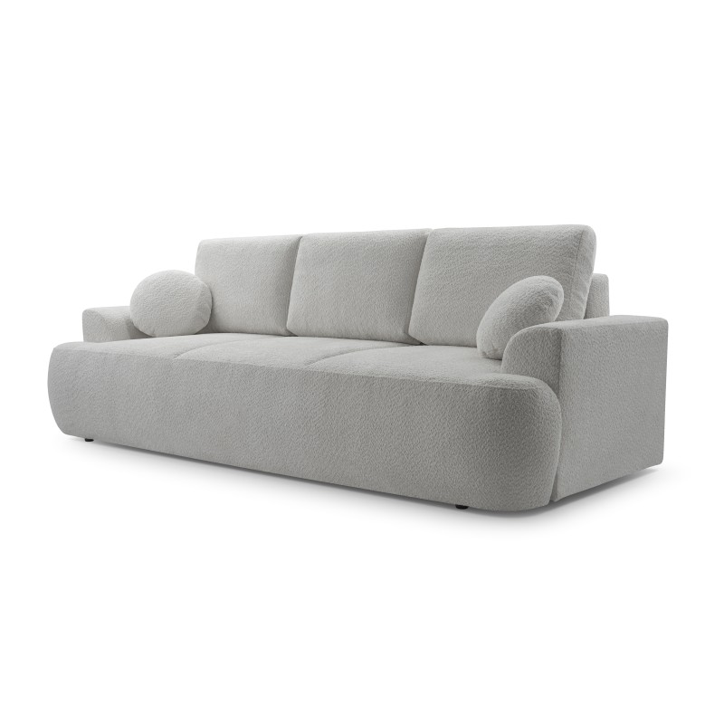 Sofa dwuosobowa VELO wolnostojący z funkcją spania w tkaninie Coral 75