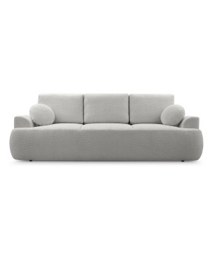 Sofa dwuosobowa VELO wolnostojący z funkcją spania w tkaninie Coral 75