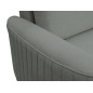 Narożnik LAREN nowoczesna sofa z funkcją spania, pojemnik na pościel, plastikowe nogi, lewa strona, CIEMNOSZARY, 251x251x85 cm