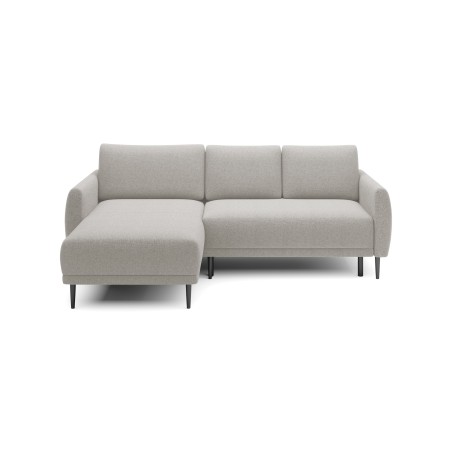 NAROŻNIK BONO Stylowa sofa z funkcją spania, Drewniane nóżki, Eleganckie podłokietniki, Głębokie siedzisko 226x164x88cm, Lewa st