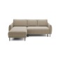 NAROŻNIK BONO Stylowa sofa z funkcją spania, Drewniane nóżki, Eleganckie podłokietniki, Głębokie siedzisko 226x164x88cm, Lewa st