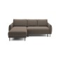 NAROŻNIK BONO Stylowa sofa z funkcją spania, Drewniane nóżki, Eleganckie podłokietniki, Głębokie siedzisko 226x164x88cm, lewa st