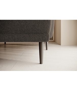 NAROŻNIK BONO Stylowa sofa z funkcją spania, Drewniane nóżki, Eleganckie podłokietniki, Głębokie siedzisko 226x164x88cm, lewa st