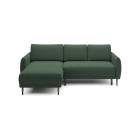 NAROŻNIK BONO Stylowa sofa z funkcją spania, Drewniane nóżki, Eleganckie podłokietniki, Głębokie siedzisko 226x164x88cm, Lewa st