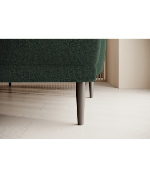 NAROŻNIK BONO Stylowa sofa z funkcją spania, Drewniane nóżki, Eleganckie podłokietniki, Głębokie siedzisko 226x164x88cm, Lewa st