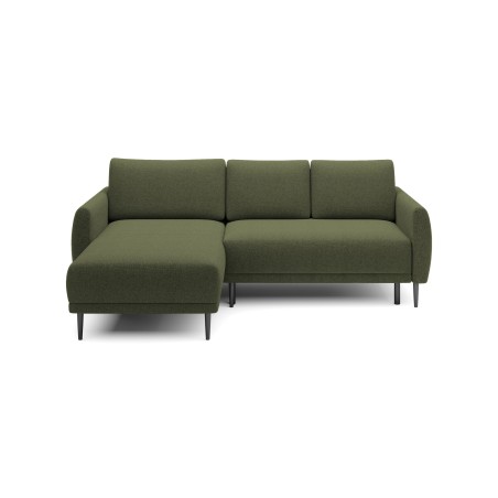 NAROŻNIK BONO Stylowa sofa z funkcją spania, Drewniane nóżki, Eleganckie podłokietniki, Głębokie siedzisko 226x164x88cm, lewa st