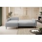 NAROŻNIK BONO Stylowa sofa z funkcją spania, Drewniane nóżki, Eleganckie podłokietniki, Głębokie siedzisko 226x164x88cm, Lewa st