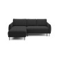 NAROŻNIK BONO Stylowa sofa z funkcją spania, Drewniane nóżki, Eleganckie podłokietniki, Głębokie siedzisko 226x164x88cm, Lewa st