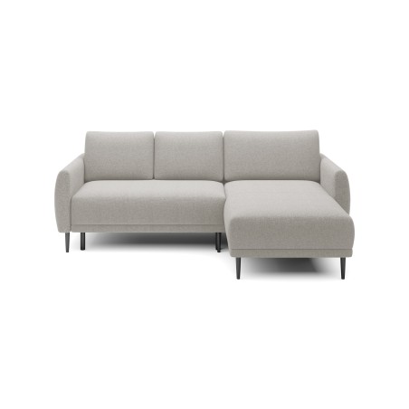 NAROŻNIK BONO Stylowa sofa z funkcją spania, Drewniane nóżki, Eleganckie podłokietniki, Głębokie siedzisko 226x164x88cm, Prawa s