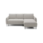 NAROŻNIK BONO Stylowa sofa z funkcją spania, Drewniane nóżki, Eleganckie podłokietniki, Głębokie siedzisko 226x164x88cm, Prawa s
