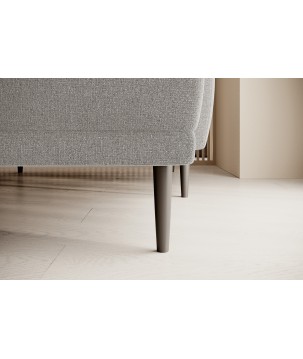 NAROŻNIK BONO Stylowa sofa z funkcją spania, Drewniane nóżki, Eleganckie podłokietniki, Głębokie siedzisko 226x164x88cm, Prawa s