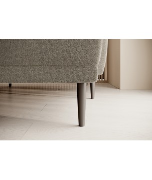 NAROŻNIK BONO Stylowa sofa z funkcją spania, Drewniane nóżki, Eleganckie podłokietniki, Głębokie siedzisko 226x164x88cm, Prawy s