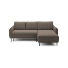 NAROŻNIK BONO Stylowa sofa z funkcją spania, Drewniane nóżki, Eleganckie podłokietniki, Głębokie siedzisko 226x164x88cm, Prawa s
