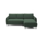 NAROŻNIK BONO Stylowa sofa z funkcją spania, Drewniane nóżki, Eleganckie podłokietniki, Głębokie siedzisko 226x164x88cm, Prawa s