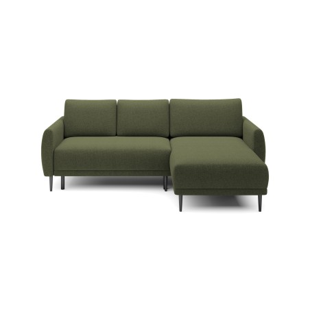 NAROŻNIK BONO Stylowa sofa z funkcją spania, Drewniane nóżki, Eleganckie podłokietniki, Głębokie siedzisko 226x164x88cm, Prawa s