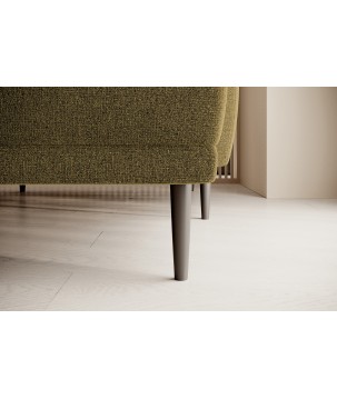 NAROŻNIK BONO Stylowa sofa z funkcją spania, Drewniane nóżki, Eleganckie podłokietniki, Głębokie siedzisko 226x164x88cm, Prawy s