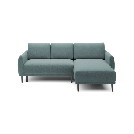 NAROŻNIK BONO Stylowa sofa z funkcją spania, Drewniane nóżki, Eleganckie podłokietniki, Głębokie siedzisko 226x164x88cm, Prawy s