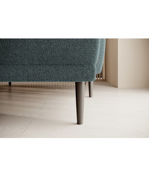 NAROŻNIK BONO Stylowa sofa z funkcją spania, Drewniane nóżki, Eleganckie podłokietniki, Głębokie siedzisko 226x164x88cm, Prawy s