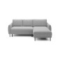 NAROŻNIK BONO Stylowa sofa z funkcją spania, Drewniane nóżki, Eleganckie podłokietniki, Głębokie siedzisko 226x164x88cm, Prawa s