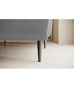 NAROŻNIK BONO Stylowa sofa z funkcją spania, Drewniane nóżki, Eleganckie podłokietniki, Głębokie siedzisko 226x164x88cm, Prawa s