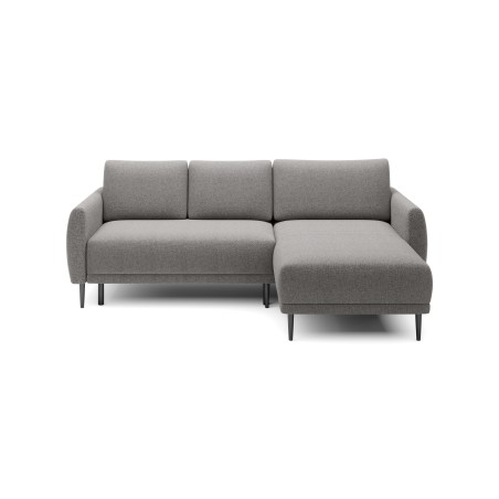 NAROŻNIK BONO Stylowa sofa z funkcją spania, Drewniane nóżki, Eleganckie podłokietniki, Głębokie siedzisko 226x164x88cm, Prawa s
