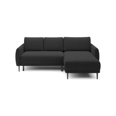 NAROŻNIK BONO Stylowa sofa z funkcją spania, Drewniane nóżki, Eleganckie podłokietniki, Głębokie siedzisko 226x164x88cm, Prawy s