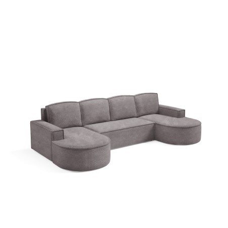 Narożnik MOLLY XL wolnostojący układ U z funkcją spania w tkaninie Abriamo 07 DomoHome