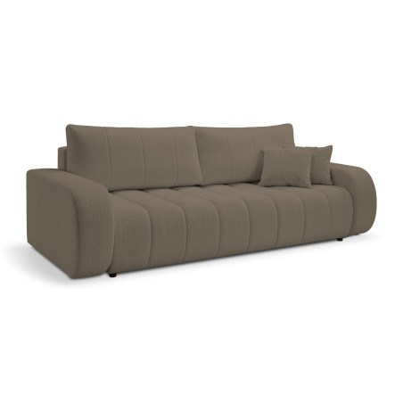 Sofa BALOO z funkcja spania i pojemnikiem JASNY BRĄZ LAMBI 03