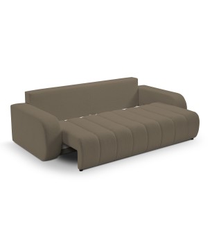 Sofa BALOO z funkcja spania i pojemnikiem JASNY BRĄZ LAMBI 03