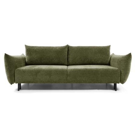 Sofa ADEL z funkcja spania i pojemnikiem OLIWKOWY OVER THE HORIZON 38