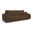 Sofa BALOO z funkcja spania i pojemnikiem BRĄZOWY LAMBI 04