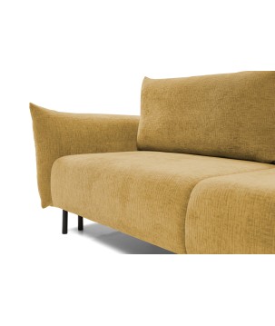 Sofa ADEL z funkcja spania i pojemnikiem ZŁOTY OVER THE HORIZON 54