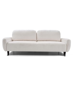 Sofa BOHO z funkcja spania i pojemnikiem BRUDNA BIEL PERFECT HARMONY 01