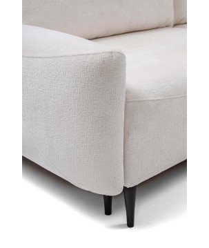 Sofa BOHO z funkcja spania i pojemnikiem BRUDNA BIEL PERFECT HARMONY 01