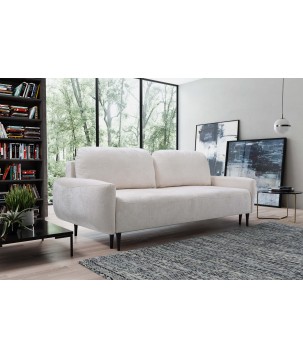 Sofa BOHO z funkcja spania i pojemnikiem BRUDNA BIEL PERFECT HARMONY 01