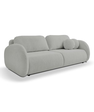 Sofa LOOP z funkcja spania i pojemnikiem SZARY RAVEN 06