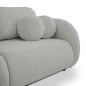 Sofa LOOP z funkcja spania i pojemnikiem SZARY RAVEN 06