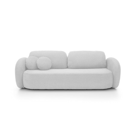 Sofa OLIO z funkcja spania i pojemnikiem BIAŁY ARAGON 01