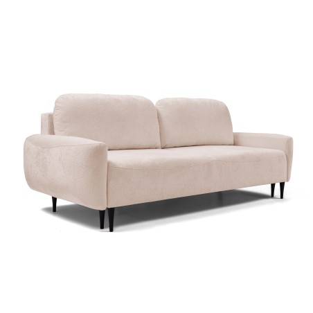 Sofa BOHO z funkcja spania i pojemnikiem PUDROWY RÓŻ PERFECT HARMONY 02