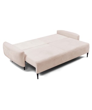 Sofa BOHO z funkcja spania i pojemnikiem PUDROWY RÓŻ PERFECT HARMONY 02
