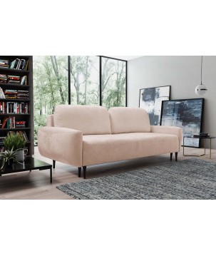 Sofa BOHO z funkcja spania i pojemnikiem PUDROWY RÓŻ PERFECT HARMONY 02