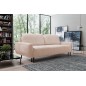 Sofa BOHO z funkcja spania i pojemnikiem PUDROWY RÓŻ PERFECT HARMONY 02