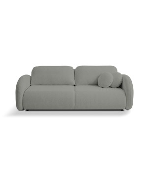 Sofa LOOP z funkcja spania i pojemnikiem CIEMNY SZARY RAVEN 07