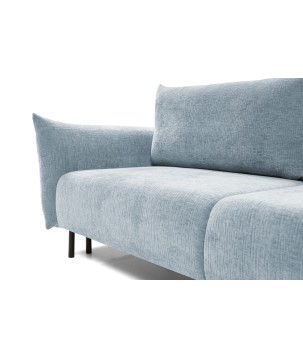 Sofa ADEL z funkcja spania i pojemnikiem BŁĘKITNY OVER THE HORIZON 70