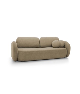Sofa OLIO z funkcja spania i pojemnikiem CAPPUCINO ARAGON 14